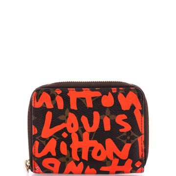 Louis Vuitton Zippy Coin Purse Limited Edition Monogram Graffiti