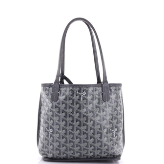 Goyard Anjou Reversible Tote Coated Canvas Mini