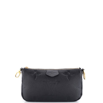 Louis Vuitton Multi Pochette Accessoires Pouch Monogram Empreinte Giant Small