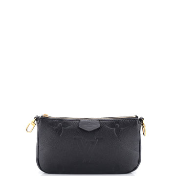 Louis Vuitton Multi Pochette Accessoires Pouch Monogram Empreinte Giant Small