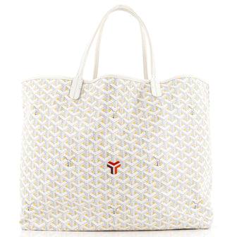 Goyard Saint Louis Tote Claire Voie Coated Canvas GM