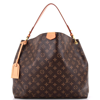 Louis Vuitton Graceful Handbag Monogram Canvas MM