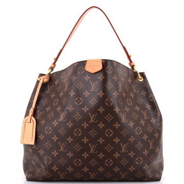 Louis Vuitton Graceful Handbag Monogram Canvas MM