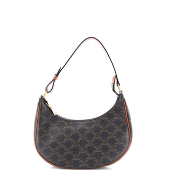 Celine Ava Bag Triomphe Coated Canvas