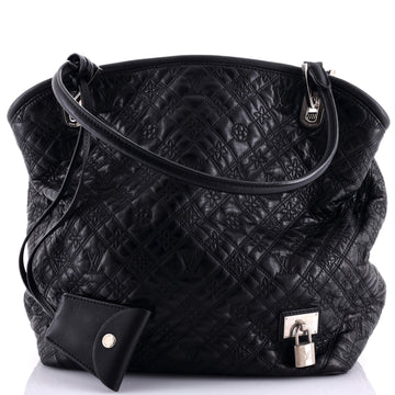 Louis Vuitton Antheia Lilia Handbag Leather GM