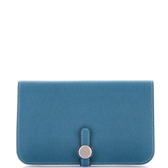 Hermes Dogon Duo Combined Wallet Leather