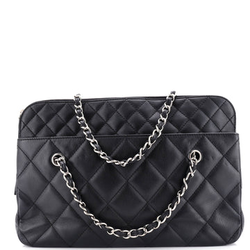 Chanel In The Business Camera Bag Quilted Calfskin Large