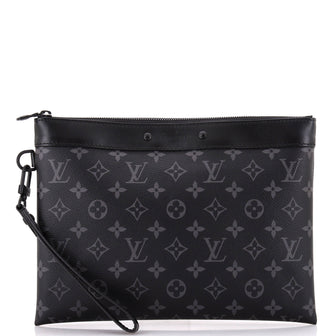 Louis Vuitton Pochette To-Go Monogram Eclipse Canvas MM