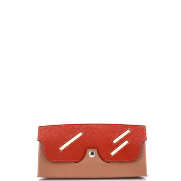 Hermes In-The-Loop Wink Glasses Case Leather