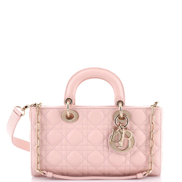 Christian Dior Lady D-Joy Bag Cannage Quilt Lambskin Medium