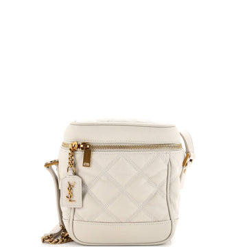 Saint Laurent 80's Vanity Bag Quilted Leather