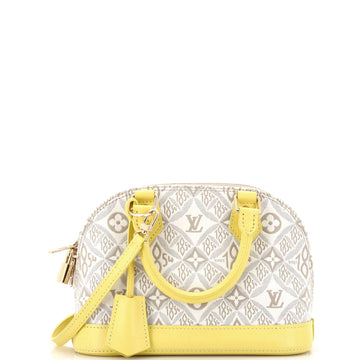 Louis Vuitton Alma Handbag Limited Edition Since 1854 Monogram Jacquard BB