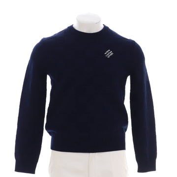 Louis Vuitton Men's Pearl Signature Damier Crewneck Sweater Wool