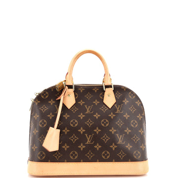 Louis Vuitton Alma Handbag Monogram Canvas PM