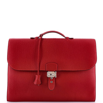 Hermes Sac a Depeches Bag Fjord 41