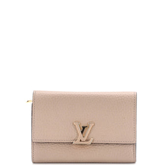 Louis Vuitton Capucines Wallet Leather Compact