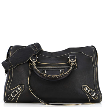 Balenciaga City Classic Studs Highlight Bag Leather Medium