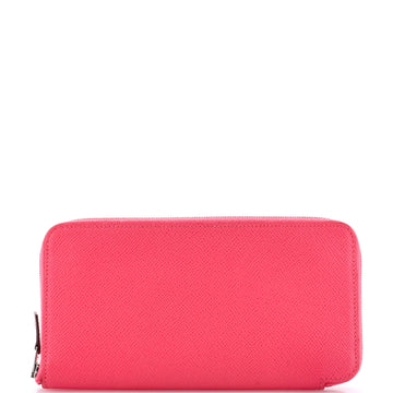 Hermes Azap Zip Around Wallet Silk'in Epsom Long