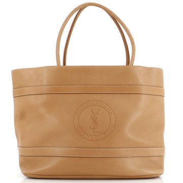 Saint Laurent Rive Gauche Tote Bag Leather Large