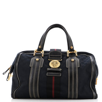 Gucci Aviatrix Satchel GG Canvas Large