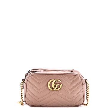 Gucci GG Marmont Shoulder Bag Matelasse Leather Small