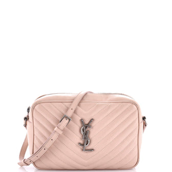 Saint Laurent Lou Camera Bag Matelasse Chevron Leather Small