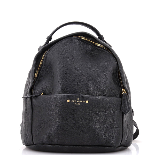 Louis Vuitton Sorbonne Backpack Monogram Empreinte Leather Black 3052881