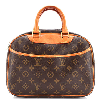 Louis Vuitton Trouville Handbag Monogram Canvas