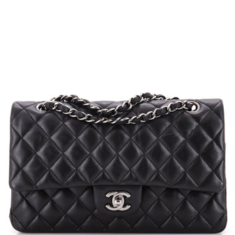 Chanel Classic Double Flap Bag Quilted Lambskin Medium