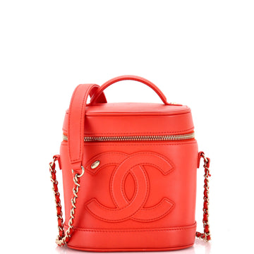 Chanel CC Mania Vanity Case Lambskin