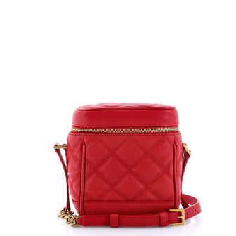Saint Laurent 80's Vanity Bag Quilted Leather