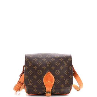 Louis Vuitton Cartouchiere Handbag Monogram Canvas MM