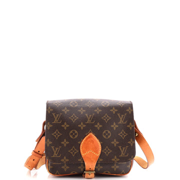 Louis Vuitton Cartouchiere Handbag Monogram Canvas MM