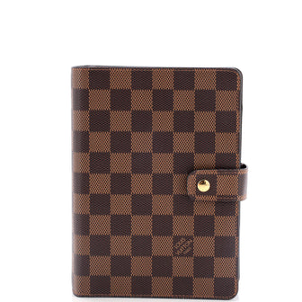 Louis Vuitton Ring Agenda Cover Damier MM