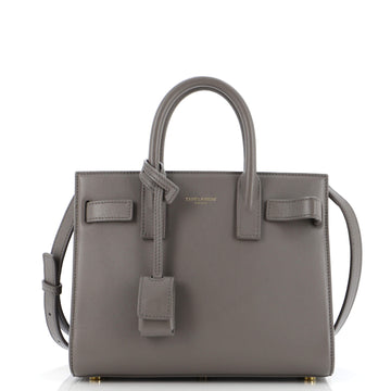 Saint Laurent Sac de Jour NM Bag Leather Nano