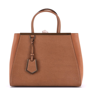 Fendi 2Jours Bag Leather Medium