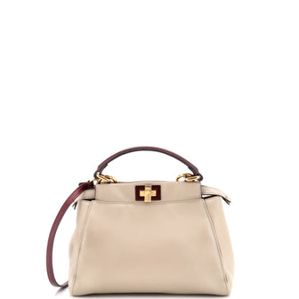 Fendi Peekaboo Bag Leather Mini