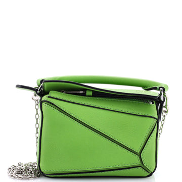 Loewe Puzzle Bag Leather Nano