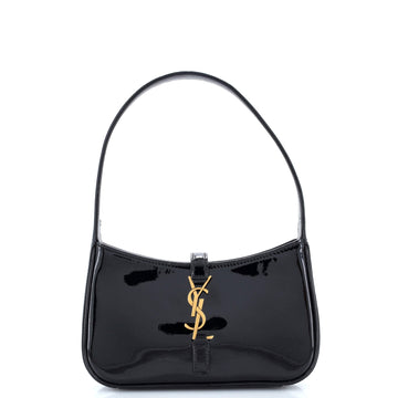 Saint Laurent Le 5 a 7 Hobo Patent Mini
