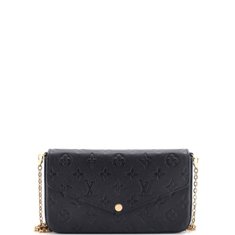 Louis Vuitton Felicie Pochette Monogram Empreinte Leather