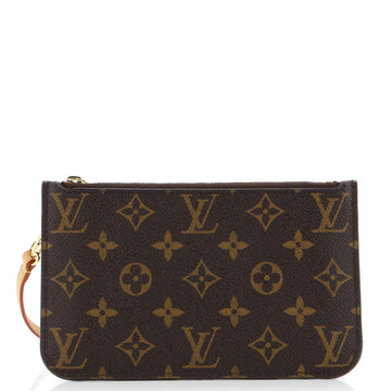 Louis Vuitton Neverfull Pochette Monogram Canvas Small