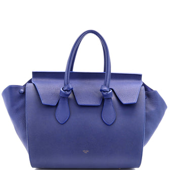 Celine Tie Knot Tote Grainy Leather Medium