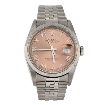 Rolex Oyster Perpetual Datejust Automatic Watch Stainless Steel 36