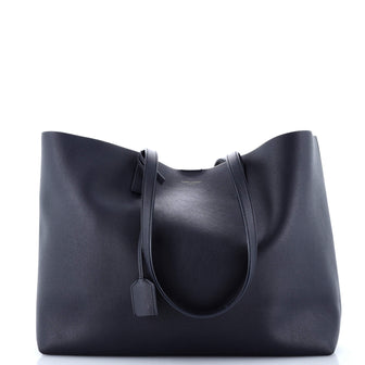 Saint Laurent Shopper Tote Leather Large