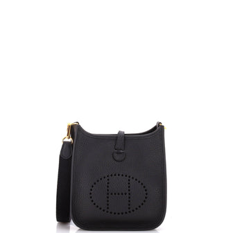 Hermes Long Strap Evelyne Bag Clemence TPM