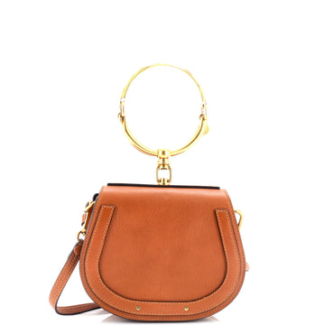 Chloe Nile Crossbody Bag Leather Small