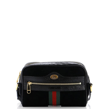 Gucci Ophidia Shoulder Bag Suede Mini