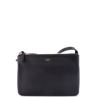 Celine Trio Crossbody Bag Leather Small
