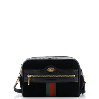 Gucci Ophidia Shoulder Bag Suede Mini