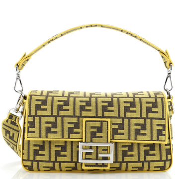Fendi x Fendi Fragment Baguette NM Bag Zucca Canvas Medium